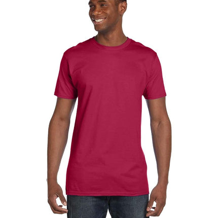 Hanes Unisex 100% Ringspun Cotton Nano-T T-Shirt, 