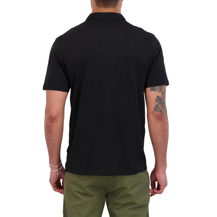 Polo Banger para hombre de Volcom, negro tintado, XL