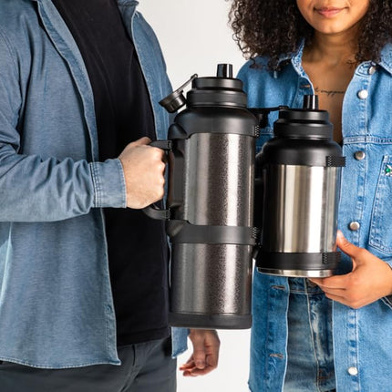 Titan 1 Gal. 4L Stainless Steel Vacuum Insulated Jug (Onyx)