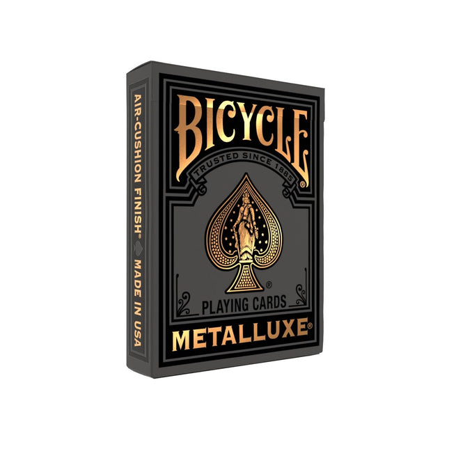 Bicycle Black and Gold Metalluxe Playing Cards – P