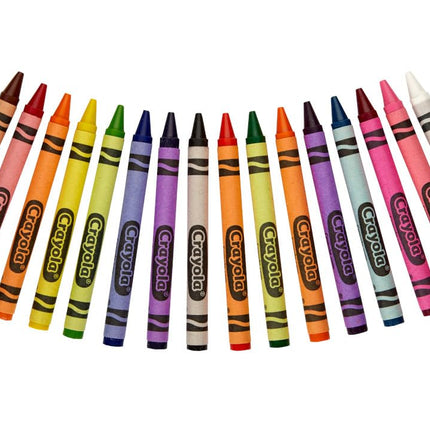 CRAYOLA Classpack, 800 Wax Crayons, 16 Assorted Colours, Bulk Pack for Schools and Classrooms, Art Supplies for Kids