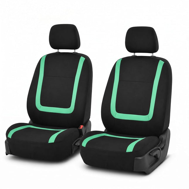 FH Group Car Seat Covers Front Set in Cloth - Car 