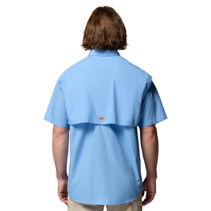 Columbia Men’s Bonehead Short-Sleeve Work Shirt, Comfortable and Breathable, White Cap, Large