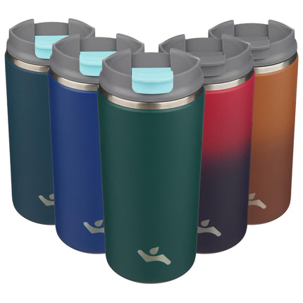 Konokyo Tumbler with Lid, 12 oz Travel Coffee Mug 