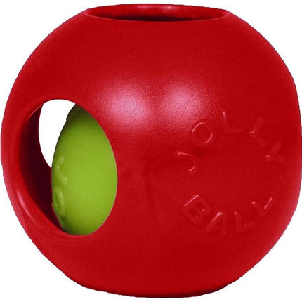 Jolly Pets Teaser Ball Dog Toy, 20 cm, Red