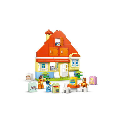 LEGO® DUPLO® Bluey: Bluey’s Family House with Memory Game 10459 2-in-1 Interactive Toy Combines Family Recall Fun with Pretend Play Inspired by the TV Show, Toy for Ages 3 Plus