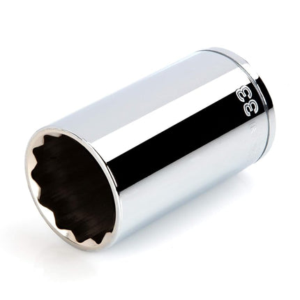 TEKTON 1/2 Inch Drive x 33 mm Deep 12-Point Socket