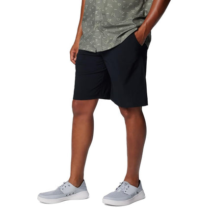 Columbia Men's Grander Marlin Iii Offshore Short Hiking, Black, 30W x 10L