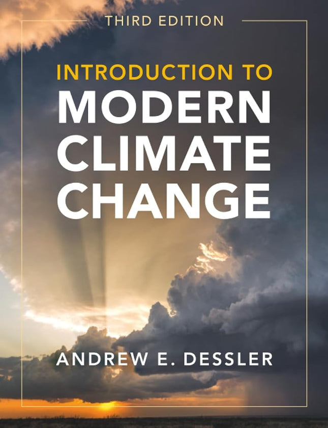 Cambridge Introduction to Modern Climate Change Book - Paperback - 26 August 2021 Andrew E. Dessler
