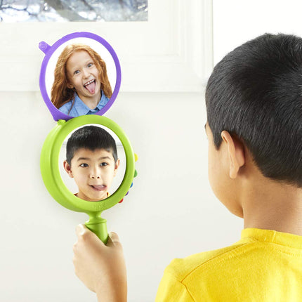 Learning Resources See My Feelings Mirror Set of 4, Calm Corner Resource
