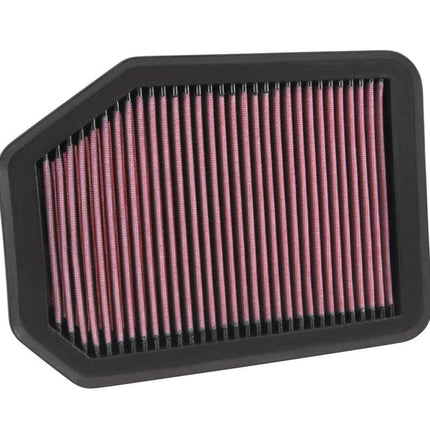 K&N Engine Air Filter: High Performance, Premium, Washable, Panel Filter: 2007-2018 (Wrangler, Wrangler III), 33-5023
