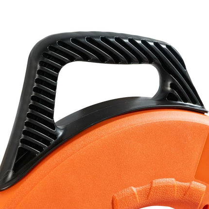 Fish Tape 61 m is Non-Conductive Fiberglass, Flexible for Conduit Measuring as Pull Line Klein Tools 56014