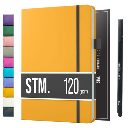 A5 Bullet Dotted Journal Notebook by STM | Thick B