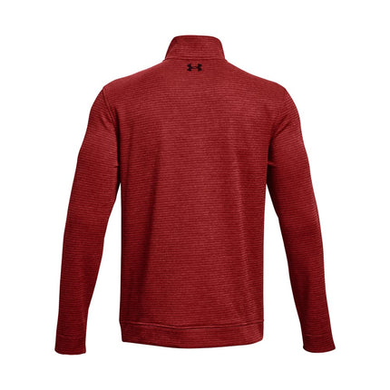 Sudadera con cremallera corta para hombre Under Armour Storm SweaterFleece, (610) rojo Stadium / negro, XXL