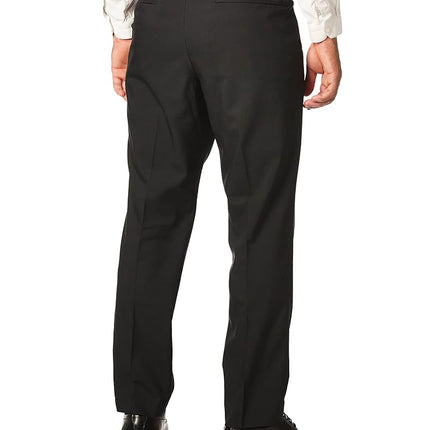 Pantalon habillé uni Very Slim Tech Perry Ellis pour homme, Noir, 36W x 32L