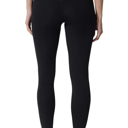 Legging femme Yogalicious taille haute anti-transparence à imprimé doux, dos en V noir, S