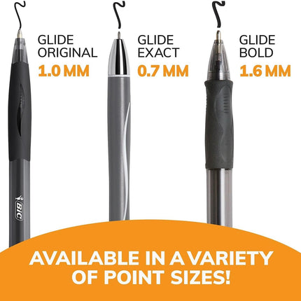 Bolígrafos Bic USA INC VELOCITY BOLD NEGRO 12 piezas (Juego de 6)