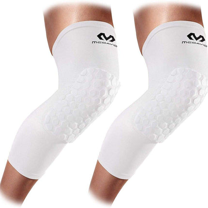 McDavid – 6446R – Knee compression sleeve – Hexpad – Unisex Adult – Knee pads sleeve – Prevents impact injuries – Very elastic – Indoor Sports – Basketball knee sleeve – (6446R)