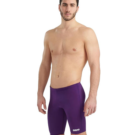 Arena Men's Team Colors Solid Swim Jammer MaxLife Athletic Swimwear Pool Training Swimsuit Competitive Swimming Bathing Suit