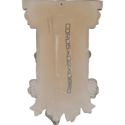 Ekena COR05X02X08RO 5 1/4" W x 2 3/4" D x 8 1/8" H Rose Corbel, Primed