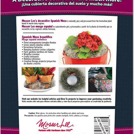 Mosser Lee ML0560 Spanish Moss, 250 Cubic Inches