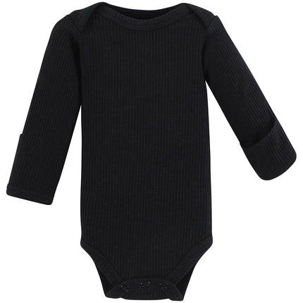 Hudson Baby Unisex Thermal Preemie Layette Set 4pc Long Sleeve Outfit, Moose, Preemie