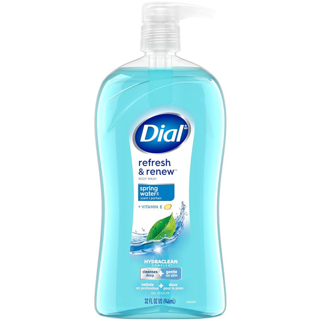 Dial Body Wash, Spring Water, 32 Ounce by Dial