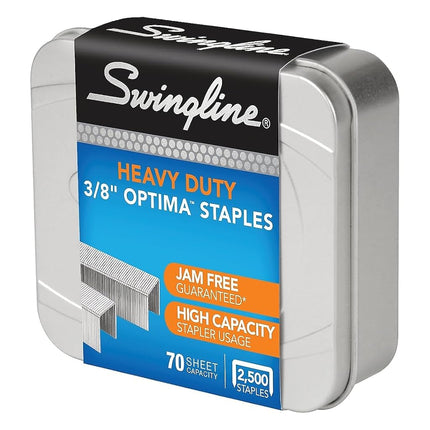 Swingline Optima Staples Heavy Duty 3/8" Length No