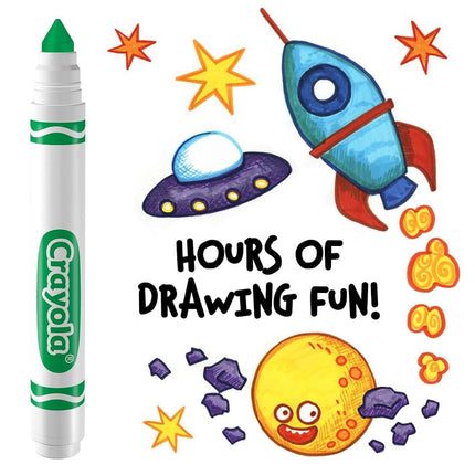 Crayola 12 Count Washable Bulk Markers, Green