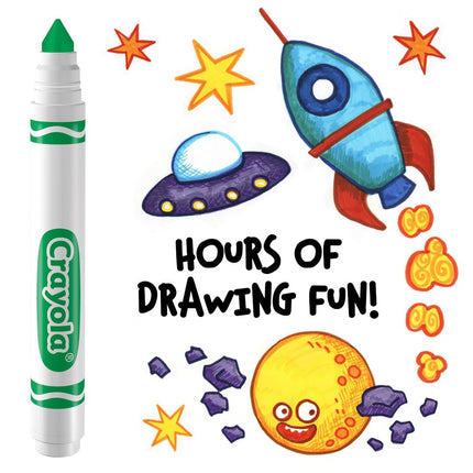 Crayola 12 Count Washable Bulk Markers, Green