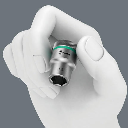 Wera 05003563001 18 mm 8790 HMB Zyklop Socket with Hexagon Drive - Silver