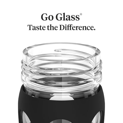 Lifefactory Glass Hydration Bottle Onyx 475 ml
