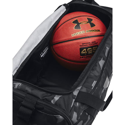 Under Armour Unisex Undeniable 5.0 Duffle Small, Water-Repellent Duffle Bag for Sports, Travel and Casual Use, Gym Bag with Pockets and Shoulder Strap,Black/Black/Black,SM