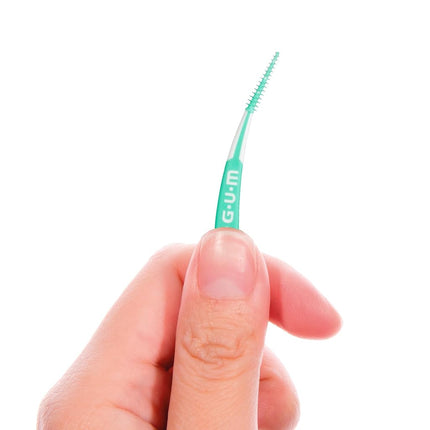 GUM Soft-Picks Advanced, brossettes interdentaires faciles à utiliser pour l'hygiène bucco-dentaire, brossettes interdentaires jetables avec étui de transport pratique, recommandées par les dentistes, 60 unités (lot de 3)