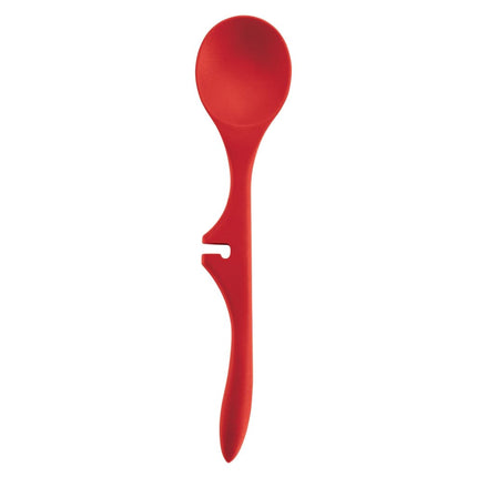 Juego de utensilios de silicona Rachael Ray Lazy Tools, rojo, 3 piezas, herramientas y utensilios