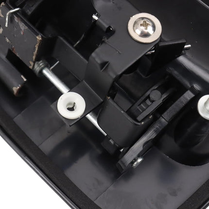 TRQ Door Handle w/License Plate Housing Exterior Rear RH Compatible with Express Savana