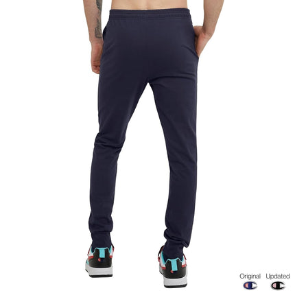 Champion Men's Jersey Jogger Sweatpants, Navy, X-Large
