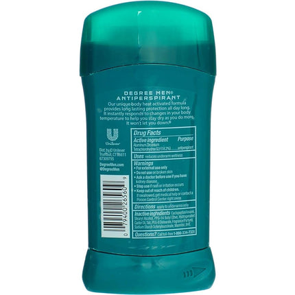 Degree Men Anti-Perspirant Deodorant Invisible Stick Extreme Blast - 2.7 oz, Pack of 6
