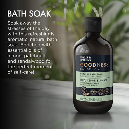 Baylis & Harding Goodness Natural Bath Soak 500ml 3 pack