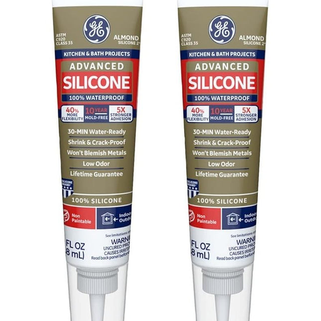Momentive Performance Materials, 2 Pack, Almond, 2 Count
