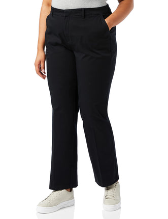 Dickies Women's Perfect Shape Straight Twill Pant,