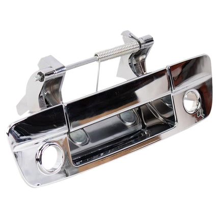 TRQ Metal Reinforced Tailgate Handle Chrome Compatible with 2009-2010 Dodge Ram 1500 2010 2500 3500 2011-2012