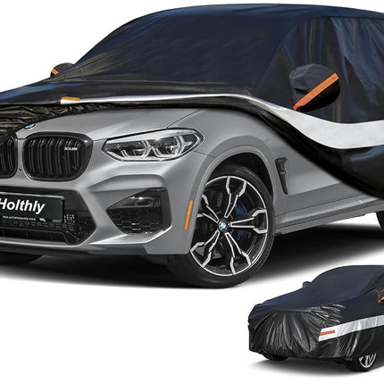 Holthly 10 Layers Car Cover Waterproof All Weather