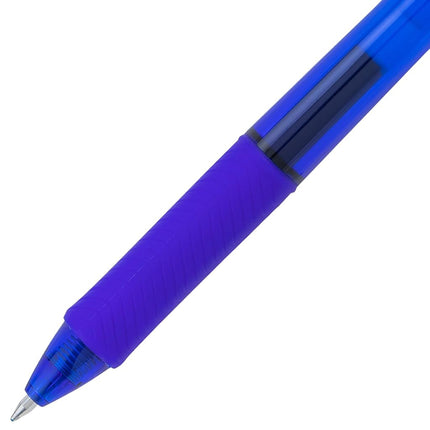 Pentel EnerGel-X 0.7mm Tip Retractable Pen, Blue (Pack of 12)