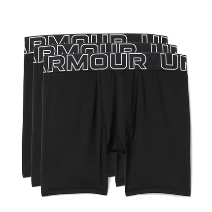 Sous-vêtements boxers pour garçon Under Armour Sticker Pop, lot de 2 (Grands enfants), lot de trois noirs unis, M