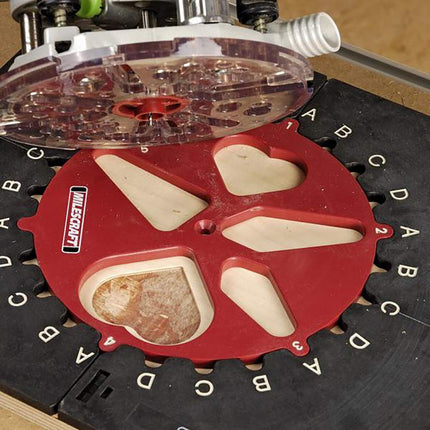 Milescraft Design & Inlay Kit for Woodworking Routers Imperial