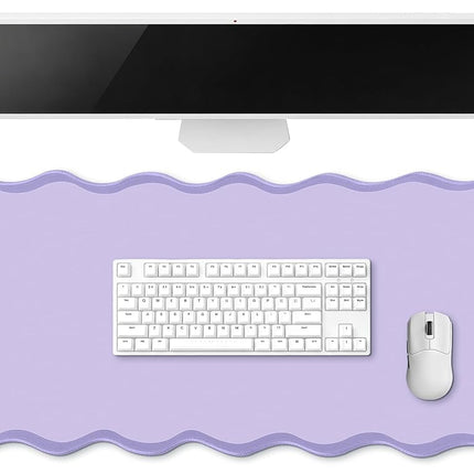 Hahafelt Scalloped Desk Mat Large Scalloped Piping