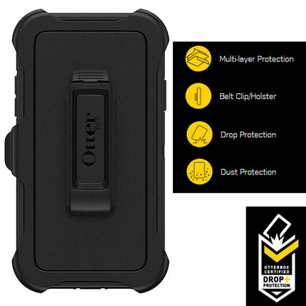 OtterBox Defender Case for iPhone 11, Shockproof, Drop Proof, Ultra-Rugged, Protective Case, 4X Tested to Military Standard, Black
