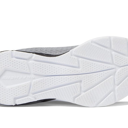 Skechers Boy's Microspec Max Ii Vodrox Sneakers, Gray Textile/Synthetic/Black Trim, 10 UK Child