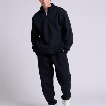 Russell Athletic Men's Dri-power Closed Bottom Pocket Sweatpants, Black, L UK